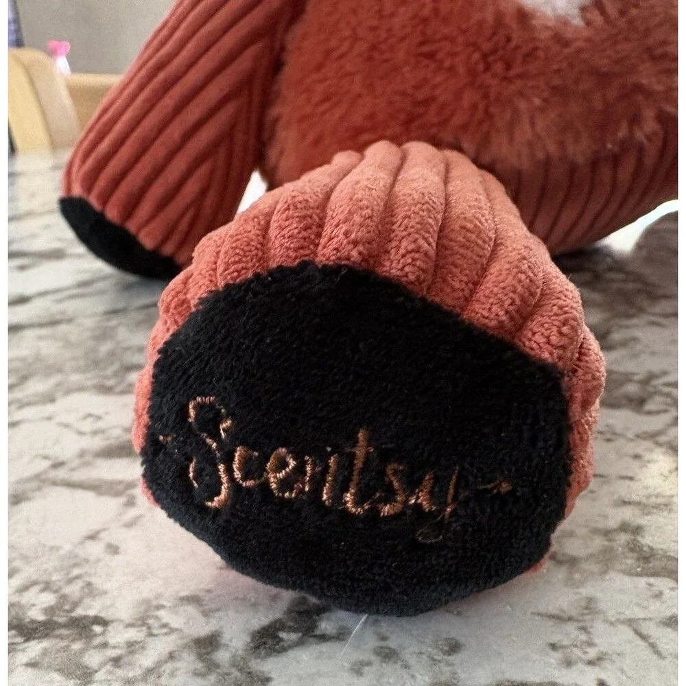 Scentsy Buddy Fern Plush Fox Stuffed Animal With Corduroy Arms & Legs-No Pak